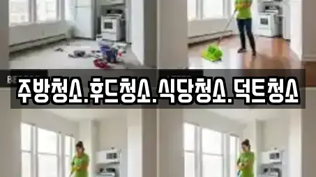 주방청소.후드청소.식당청소.덕트청소