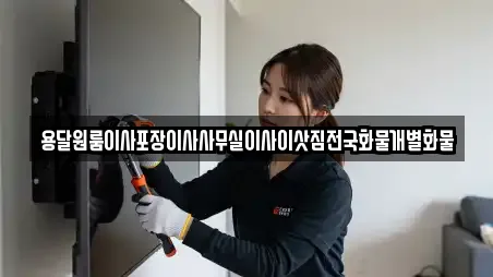 용달원룸이사포장이사사무실이사이삿짐전국화물개별화물