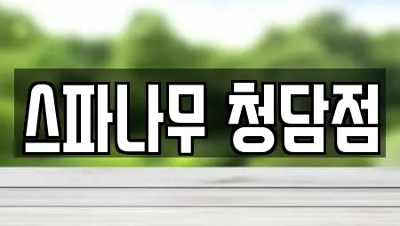 스파나무 청담점