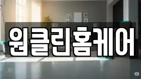 원클린홈케어