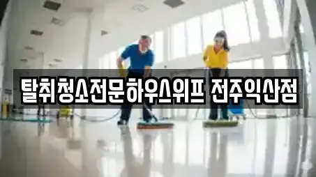 탈취청소전문하우스위프 전주익산점