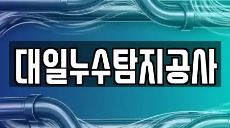 대일누수탐지공사