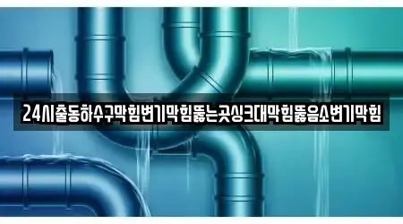 24시출동하수구막힘변기막힘뚫는곳싱크대막힘뚫음소변기막힘