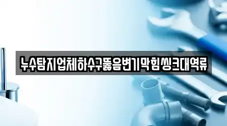 전남 나주시 동강면 하수구 역류 4곳 위치 업데이트