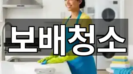 보배청소