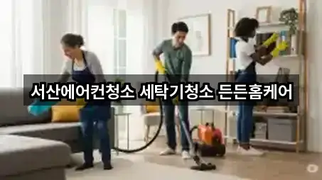 서산에어컨청소 세탁기청소 든든홈케어