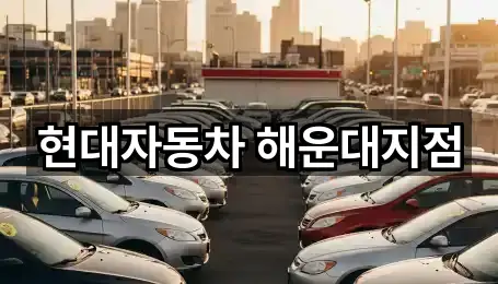 현대자동차 해운대지점