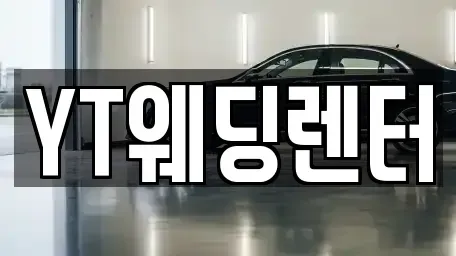 경기 성남시 중원구 은행동 단기렌트카 전문 YT웨딩렌터