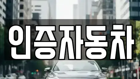 경기 성남시 중원구 은행동 중고차매매 전문 인증자동차