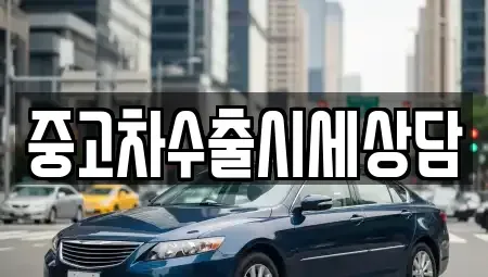 경기 안성시 영동 중고차 전문 중고차수출시세상담