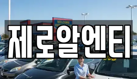 경상남도 창원시 진해구 풍호동 렌트카 전문 제로알엔티