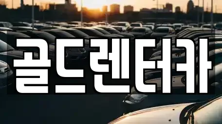 경상북도 안동시 서부동 렌트카 전문 골드렌터카