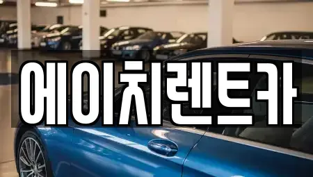 대구 중구 시장북로 렌트카 전문 에이치렌트카