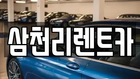 대구광역시 서구 평리동 장기렌트카 전문 삼천리렌트카