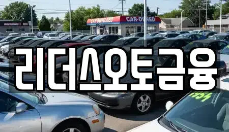 대구광역시 중구 장기렌트카 전문 리더스오토금융