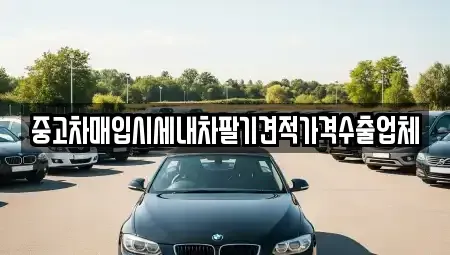 대전 유성구 계산동 중고차매입 전문 중고차매입시세내차팔기견적가격수출업체