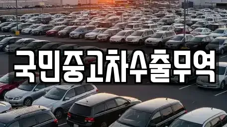 대전 중구 어남동 중고차 전문 국민중고차수출무역