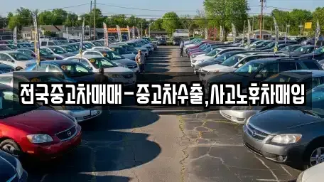 대전 중구 어남동 중고차 전문 전국중고차매매-중고차수출,사고노후차매입