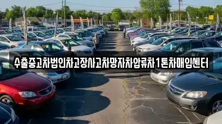 대전광역시 동구 하소동 중고차매매 전문 수출중고차법인차고장사고차망자차압류차1톤차매입센터