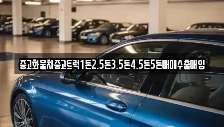 대전광역시 유성구 추목동 중고차 전문 중고화물차중고트럭1톤2.5톤3.5톤4.5톤5톤매매수출매입