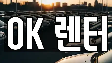 서울 성북구 보문동7가 렌트카 전문 OK 렌터
