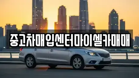 서울 성북구 안암동2가 중고차매입 전문 중고차매입센터마이셀카매매