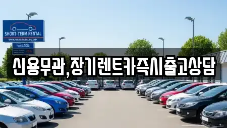 서울 은평구 녹번동 장기렌트카 전문 신용무관,장기렌트카즉시출고상담