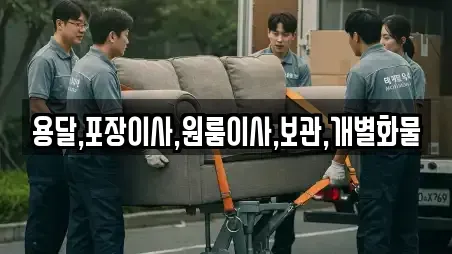 용달,포장이사,원룸이사,보관,개별화물