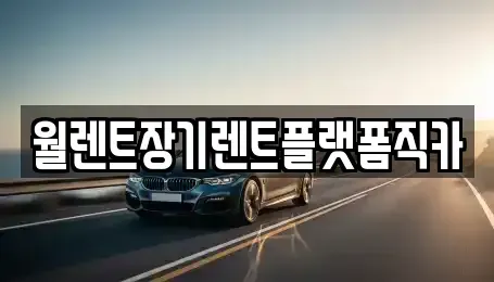 인천광역시 계양구 병방동 렌트카 전문 월렌트장기렌트플랫폼직카