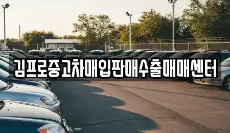 전라남도 목포시 측후동 중고차매입 전문 김프로중고차매입판매수출매매센터