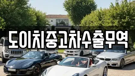 전북 군산시 평화동 중고차 전문 도이치중고차수출무역