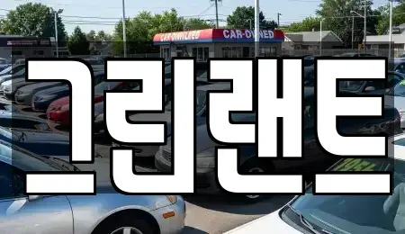 전북 전주시 완산구 서서학동 렌트카 전문 그린랜트
