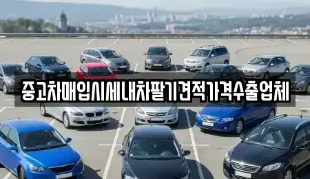 충남 아산시 신동 중고차매입 전문 중고차매입시세내차팔기견적가격수출업체