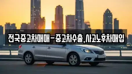 충남 아산시 온천동 중고차매입 전문 전국중고차매매-중고차수출,사고노후차매입